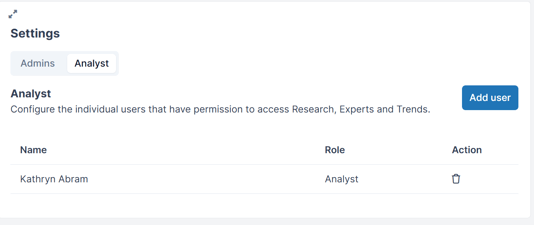 Analyst